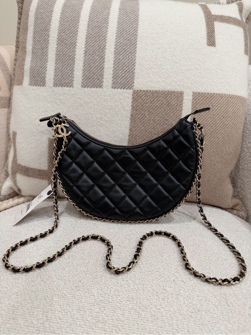 Chanel 23B Convertible Moon Bag